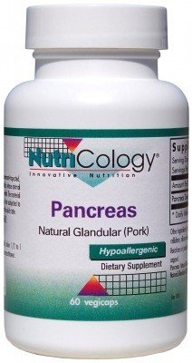 Nutricology Pancreas Pork Natural Glandular 60 Capsule
