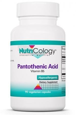 Nutricology Pantothenic Acid 90 VegCap