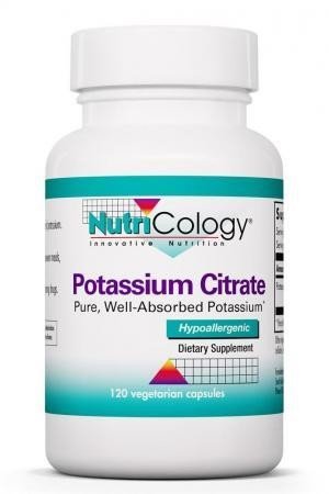 Nutricology Potassium Citrate 120 VegCap