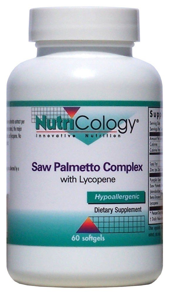 Nutricology Saw Palmetto Complex with Lycopene 60 Softgel