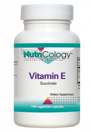 Nutricology Vitamin E Succinate 100 VegCap