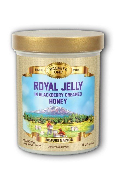 Honey Gardens Royal Jelly 30,000 in Blackber 11 oz Jelly
