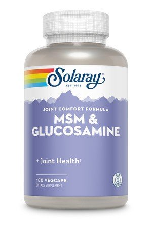 Solaray MSM with Glucosamine 180 Capsule