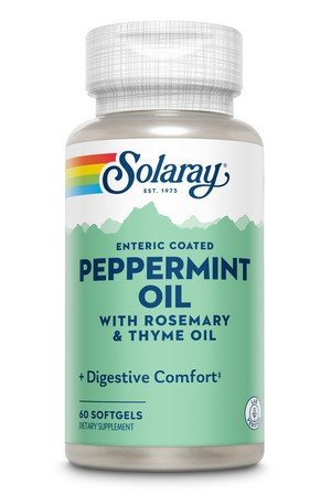 Solaray Peppermint Oil 60 Softgels
