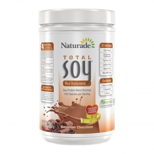 Naturade Products Total Soy Meal Replacement - Bavarian Chocolate 1.1 lbs Powder