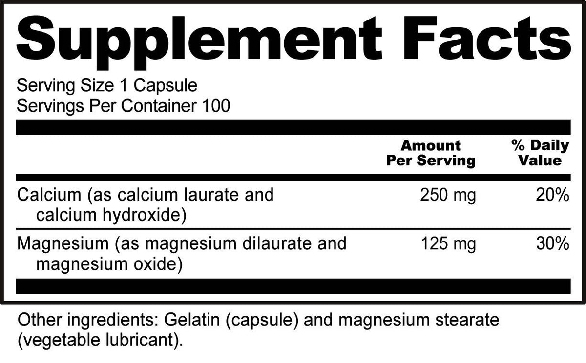 Nutribiotic Calcium Magnesium 100 Capsule