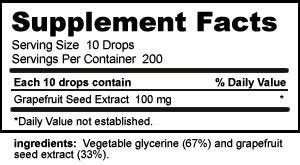 Nutribiotic Grapefruit Seed Extract Liquid Concentrate 2 oz Liquid