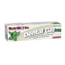 Nutribiotic Dental Gel Peppermint 4.5 oz Gel