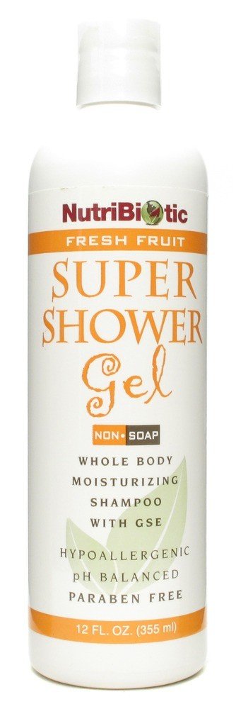 Nutribiotic Shower Gel - Fresh Fruit Scent 12 oz Gel