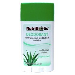 Nutribiotic Deodorant Stick - Unscented 2.6 oz. Stick