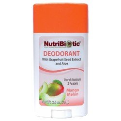 Nutribiotic Deodorant Stick - Mango Melon 2.6 oz Stick