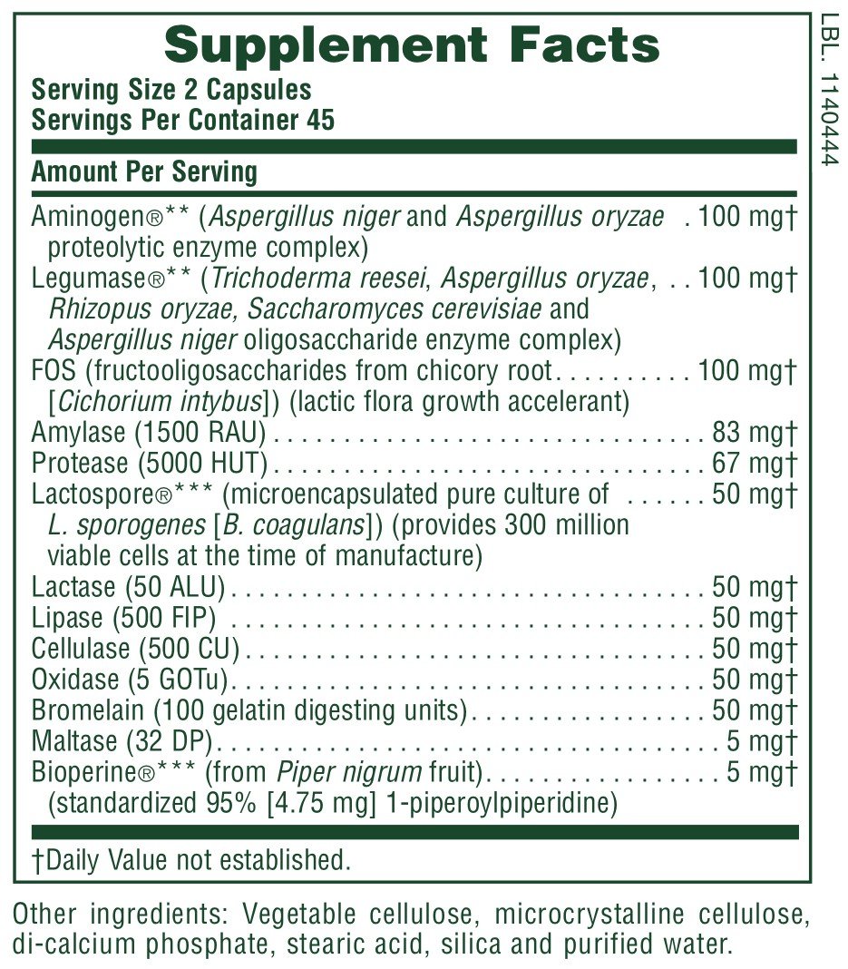 Nature&#39;s Plus Acti-Zyme 180 Capsule