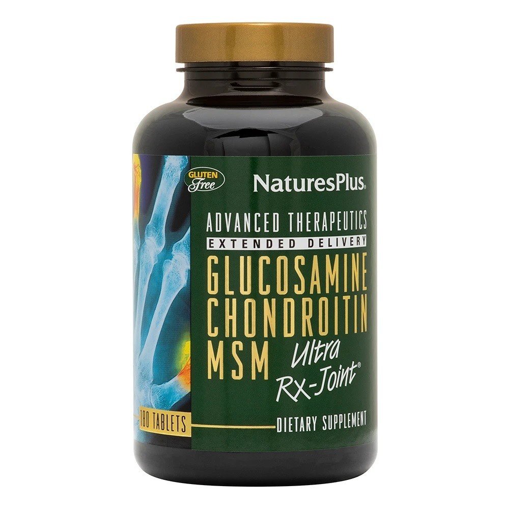 Nature's Plus Glucosamine/Chondroitin MSM - Ultra Rx-Joint 180 Tablet