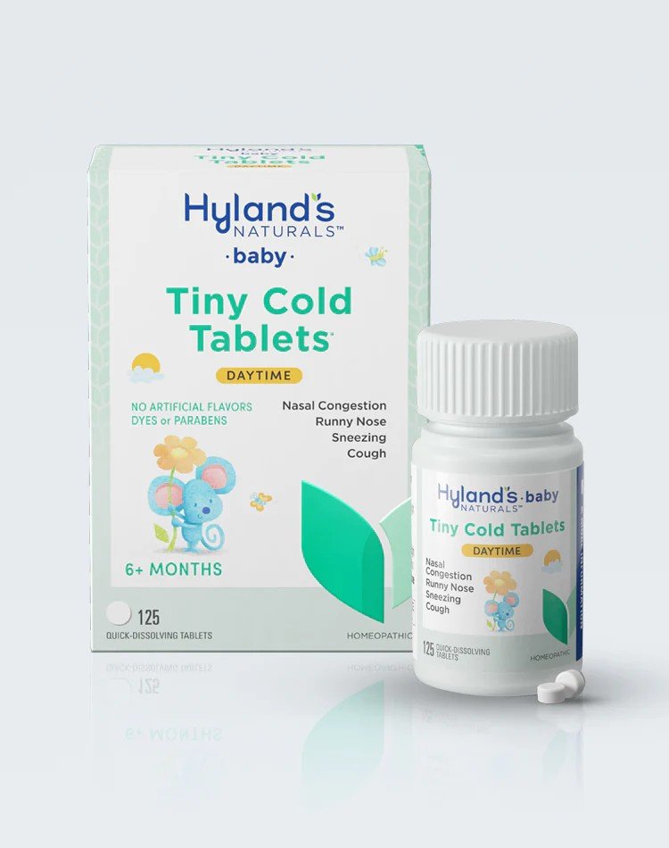 Hylands Baby Tiny Cold Tablets Daytime 125 Tablet