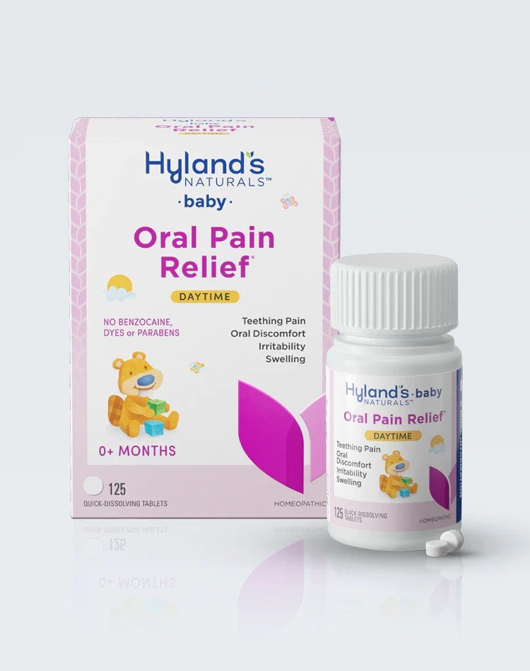 Hylands Baby Oral Pain Relief Day Time 125 Tablet