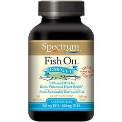 Spectrum Essentials Norwegian Fish Oil 1000mg 100 Capsule