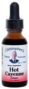 Christopher's Original Formulas Hot Cayenne Extract 1 oz Liquid