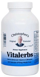 Christopher's Original Formulas Vitalerbs 180 VegCap