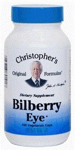 Christopher's Original Formulas Bilberry Eye Formula 100 VegCap