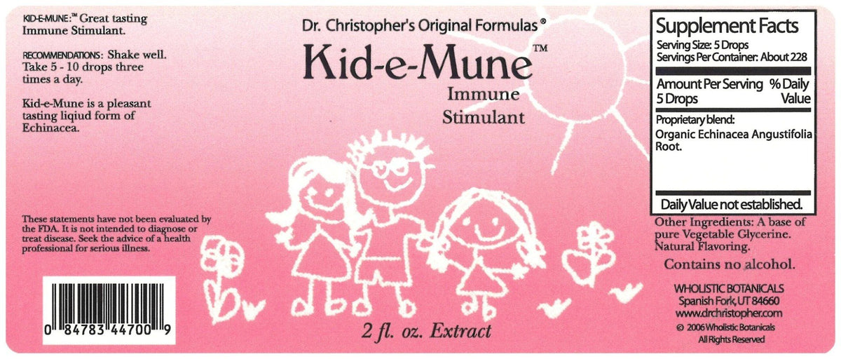 Christopher&#39;s Original Formulas Kid-e-Mune Glycerite 2 oz Liquid