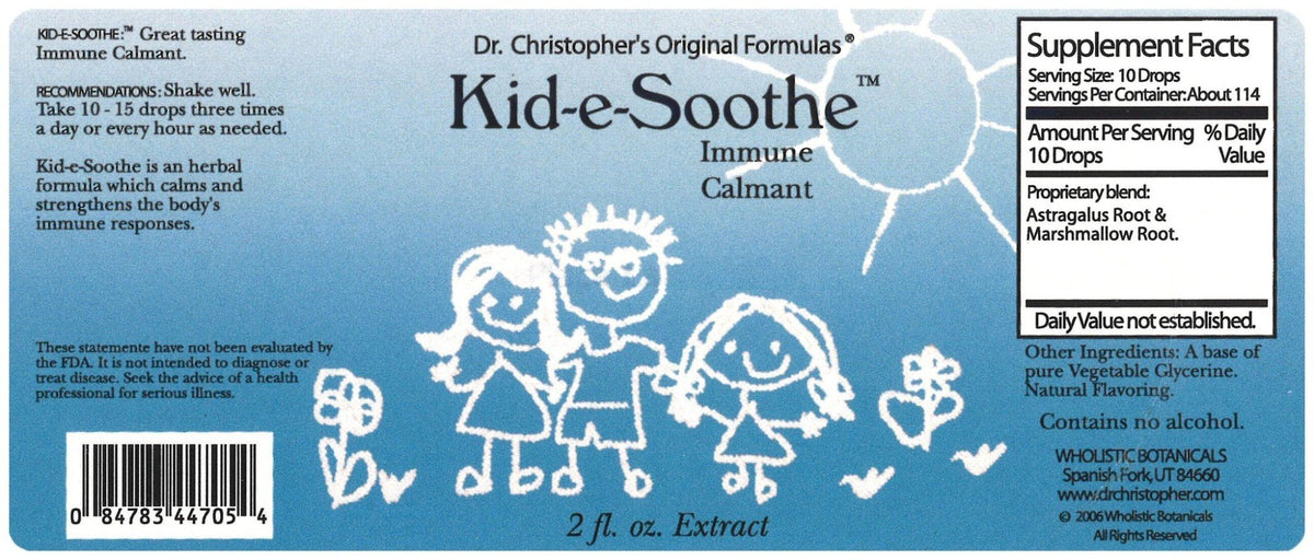 Christopher&#39;s Original Formulas Kid-e-Sooth Glycerite 2 oz Liquid