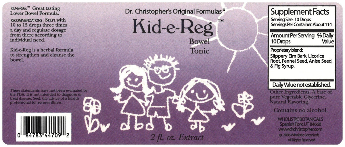 Christopher&#39;s Original Formulas Kid-e-Reg Glycerite 2 oz Liquid