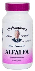 Christopher&#39;s Original Formulas Alfalfa Leaves 100 VegCap