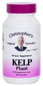 Christopher&#39;s Original Formulas Kelp 100 VegCap