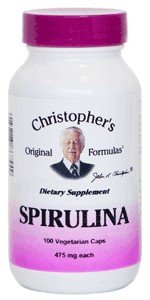 Christopher's Original Formulas Spirulina 100 VegCap