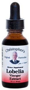 Christopher's Original Formulas Lobelia Extract-Vinegar Based 1 oz Liquid