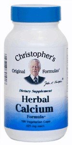 Christopher's Original Formulas Herbal Calcium 100 Capsule