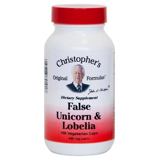 Christopher&#39;s Original Formulas False Unicorn &amp; Lobelia 100 VegCap