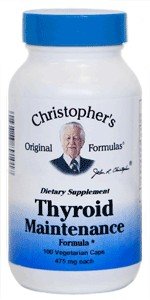 Christopher's Original Formulas Thyroid Maintenance 100 Capsule