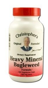 Christopher's Original Formulas Heavy Mineral Bugleweed 100 VegCap