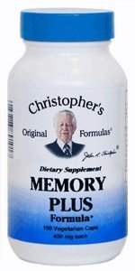 Christopher's Original Formulas Memory Plus Formula 100 VegCap