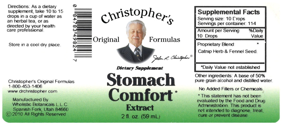 Christopher&#39;s Original Formulas Stomach Comfort Formula 2 oz Liquid