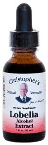 Christopher's Original Formulas Lobelia Extract-Alcohol Base 1 oz Liquid