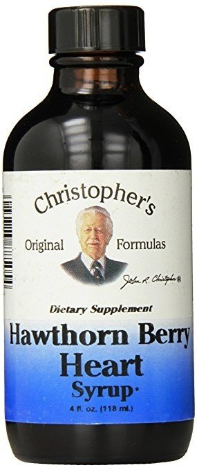 Christopher's Original Formulas Hawthorn Berry Heart Syrup 4 oz Liquid