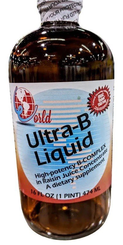 World Organics Liquid B Complex 16 oz Liquid