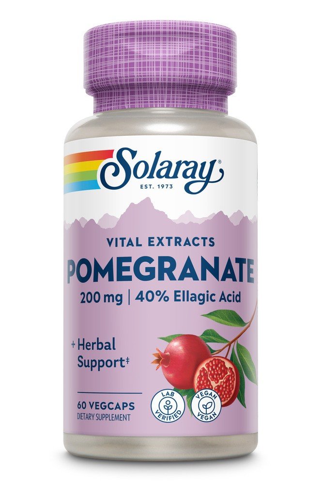 Solaray Pomegranate Extract 200mg 60 Capsule