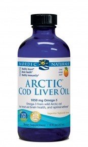 Nordic Naturals Arctic Cod Liver Oil - Orange 8 oz Liquid