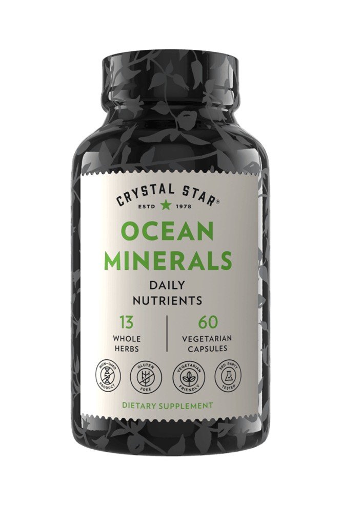 Crystal Star Ocean Minerals 60 VegCaps