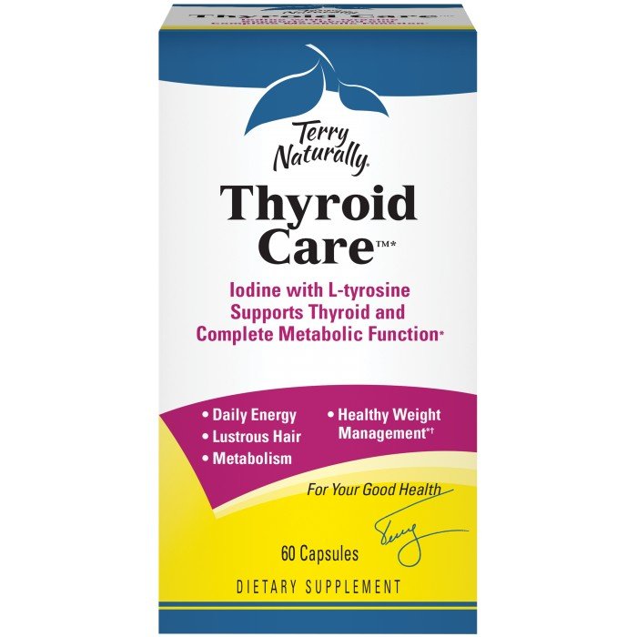 EuroPharma (Terry Naturally) Thyroid Care 60 Capsule