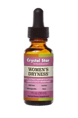 Woman's Dryness | Crystal Star | Dry Eyes | Dry Mouth | Vaginal Dryness | 1 ounce Liquid | VitaminLife