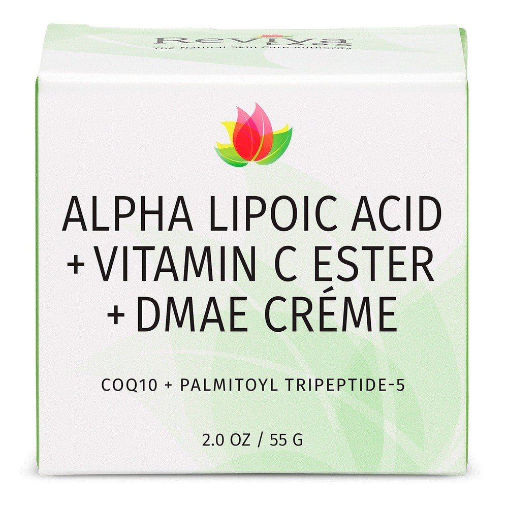 Reviva Alpha Lipoic Acid, Ester C &amp; DMAE Crme 2 oz Cream