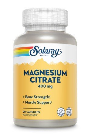 Solaray Magnesium Citrate 400 mg 90 Capsule