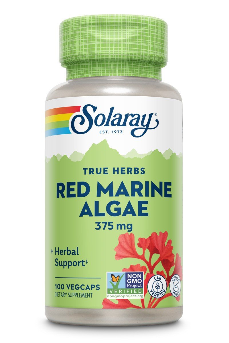 Solaray Red Marine Algae 100 Capsule