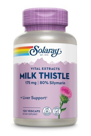 Solaray Milk Thistle Seed Extract 120 VegCap