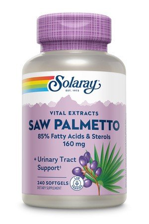 Solaray Saw Palmetto Berry Extract 160mg 240 Softgel