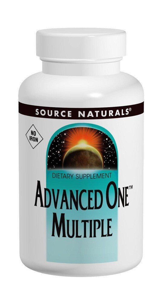 Source Naturals, Inc. Advanced One Multiple No Iron 30 Tablet